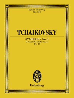 cover image of Symphony No. 3 D major